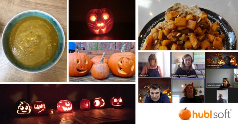 A collage of images from our halloween cookoff